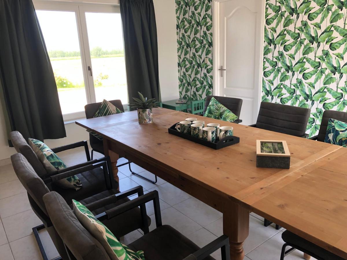 Huisje Op Den Diek Sint Kruis Kültér fotó