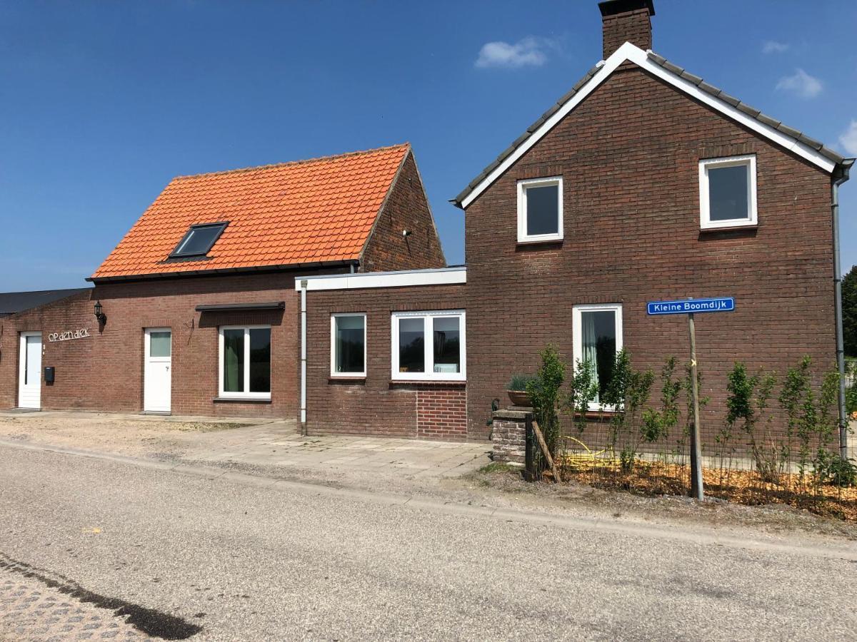 Huisje Op Den Diek Sint Kruis Kültér fotó
