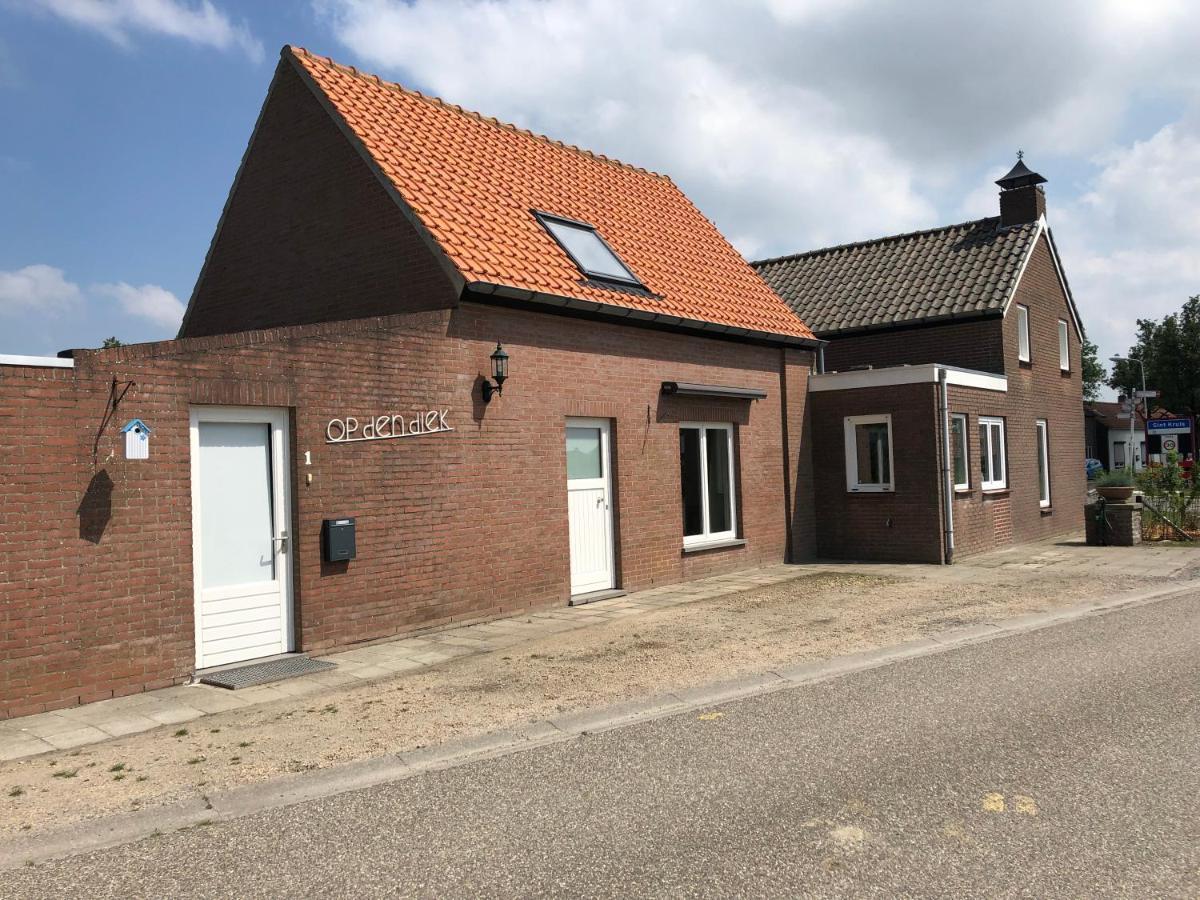 Huisje Op Den Diek Sint Kruis Kültér fotó